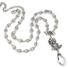 Load image into Gallery viewer, Pointe Flower Necklace - Sweet Romance Wholesale