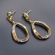 Load image into Gallery viewer, Deco Loop 2 Tier Necklace N1470 - Sweet Romance Wholesale