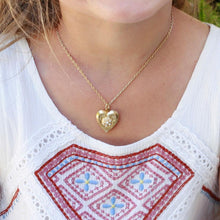 Load image into Gallery viewer, Little Girls Heart Locket Necklace - Sweet Romance Wholesale