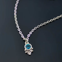 Load image into Gallery viewer, Swarovski Crystal Solitaire Birthstone Pendant Necklace - Sweet Romance Wholesale