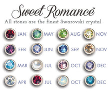 Load image into Gallery viewer, Swarovski Crystal Solitaire Birthstone Pendant Necklace - Sweet Romance Wholesale