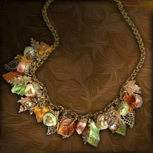 Load image into Gallery viewer, Squirrel's Harvest Charm Necklace N1613 - Sweet Romance Wholesale