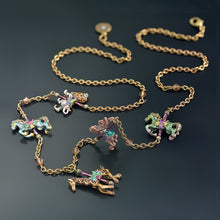 Load image into Gallery viewer, Carousel Animals Charm Necklace N240 - Sweet Romance Wholesale