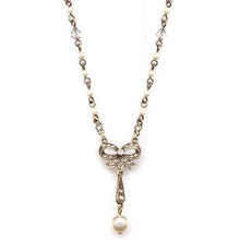 Load image into Gallery viewer, Wedding Bow Necklace - Sweet Romance Wholesale
