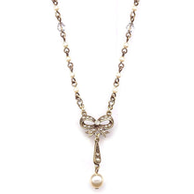 Load image into Gallery viewer, Wedding Bow Necklace - Sweet Romance Wholesale