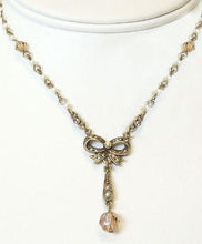 Load image into Gallery viewer, Wedding Bow Necklace - Sweet Romance Wholesale