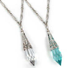 Load image into Gallery viewer, Crystal Prism Pendant Necklace N497 - Sweet Romance Wholesale