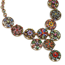 Load image into Gallery viewer, Calypso Rainbow Statement Necklace N499 - Sweet Romance Wholesale