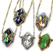 Load image into Gallery viewer, Marquis Jewel Crystal Necklace N514 - Sweet Romance Wholesale