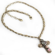 Load image into Gallery viewer, Ornate Cross Necklace N662 - Sweet Romance Wholesale