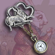 Load image into Gallery viewer, No Time To Say Hello Goodbye Watch Pin P111 - Sweet Romance Wholesale