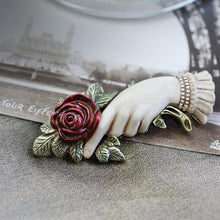 Load image into Gallery viewer, Victorian Rose Pin of Love and Friendship - Sweet Romance Wholesale