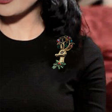 Load image into Gallery viewer, Retro Rudy the Reindeer Pin P262 - Sweet Romance Wholesale