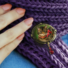 Load image into Gallery viewer, Christmas Kitty Pin P341 - Sweet Romance Wholesale