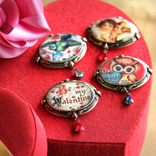 Load image into Gallery viewer, Be My Valentine' Valentine Pin P345 - Sweet Romance Wholesale