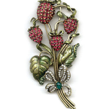 Load image into Gallery viewer, Sweet Strawberries Pin P539 - Sweet Romance Wholesale