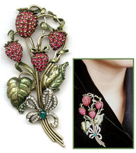 Load image into Gallery viewer, Sweet Strawberries Pin P539 - Sweet Romance Wholesale
