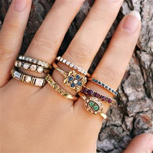 Load image into Gallery viewer, Set of 3 Inspirational Stacking Rings R100-R105 - Sweet Romance Wholesale
