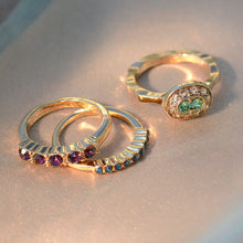 Load image into Gallery viewer, Set of 3 Inspirational Stacking Rings R100-R105 - Sweet Romance Wholesale