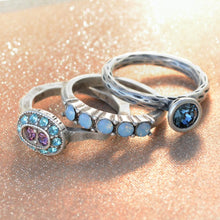 Load image into Gallery viewer, Set of 3 Inspirational Stacking Rings R100-R105 - Sweet Romance Wholesale