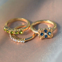 Load image into Gallery viewer, Set of 3 Inspirational Stacking Rings R100-R105 - Sweet Romance Wholesale