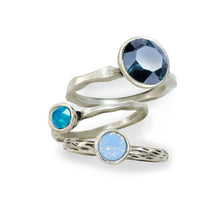 Load image into Gallery viewer, Circle Stacking Rings Set R1105 - Sweet Romance Wholesale