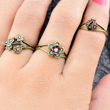 Load image into Gallery viewer, Set of 3 Adjustable Finger Ring or Toe Rings R1106 - Sweet Romance Wholesale