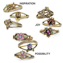 Load image into Gallery viewer, Set of 3 Adjustable Finger Ring or Toe Rings R1106 - Sweet Romance Wholesale