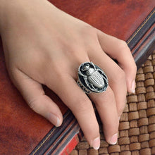 Load image into Gallery viewer, Scarab Beetle Ring - Sweet Romance Wholesale