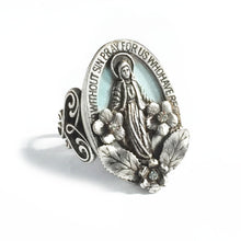 Load image into Gallery viewer, Our Lady of Miracles Virgin Mary Ring - Sweet Romance Wholesale