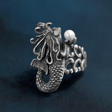Load image into Gallery viewer, Mermaid Art Nouveau Ring - Sweet Romance Wholesale