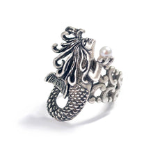 Load image into Gallery viewer, Mermaid Art Nouveau Ring - Sweet Romance Wholesale