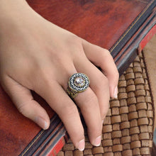 Load image into Gallery viewer, Circle Jewel Ring R555 - Sweet Romance Wholesale