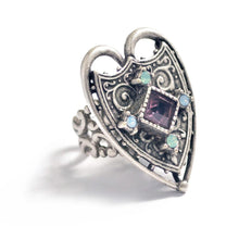 Load image into Gallery viewer, Renaissance Heart Ring - Sweet Romance Wholesale