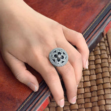 Load image into Gallery viewer, Celtic Sun and Star Ring R560 - Sweet Romance Wholesale