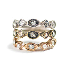 Load image into Gallery viewer, Set of 3 Vintage Stacking Rings - Sweet Romance Wholesale