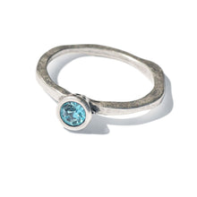 Load image into Gallery viewer, Swarovski Crystal Solitaire Birthstone Stacking Rings - Sweet Romance Wholesale