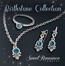 Load image into Gallery viewer, Swarovski Crystal Solitaire Birthstone Stacking Rings - Sweet Romance Wholesale